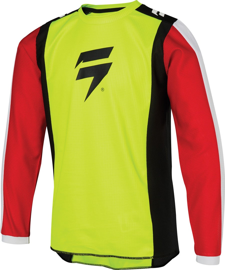 Shift Whit3 Label Race 2 Kids motocross Jersey amarelo/vermelho M Figura 2