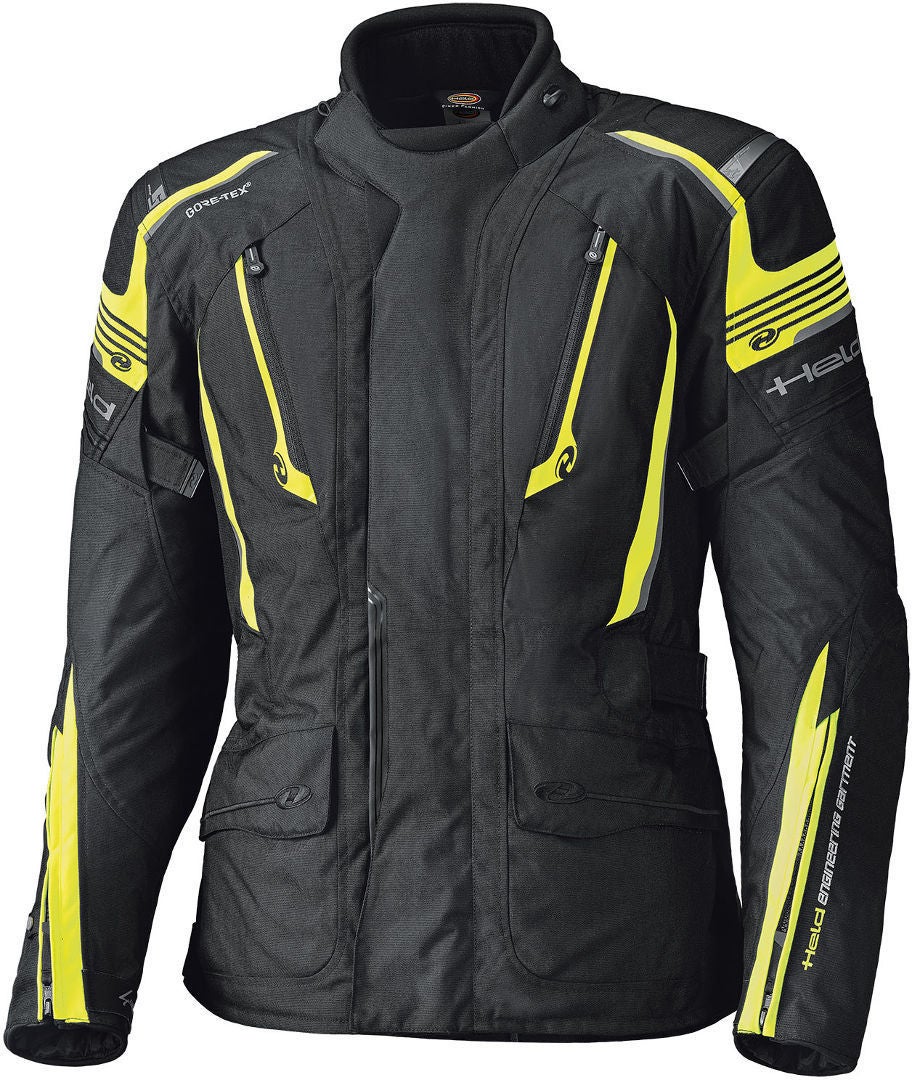 Held Luca Gore-Tex Tekstiljakke til damer sort/neon-gul Kvinder M Figur 2