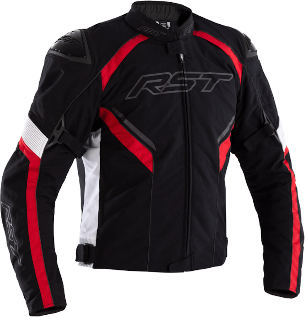 RST Sabre Moottoripyörän tekstiilitakki musta/punainen 3XL Kuva 1