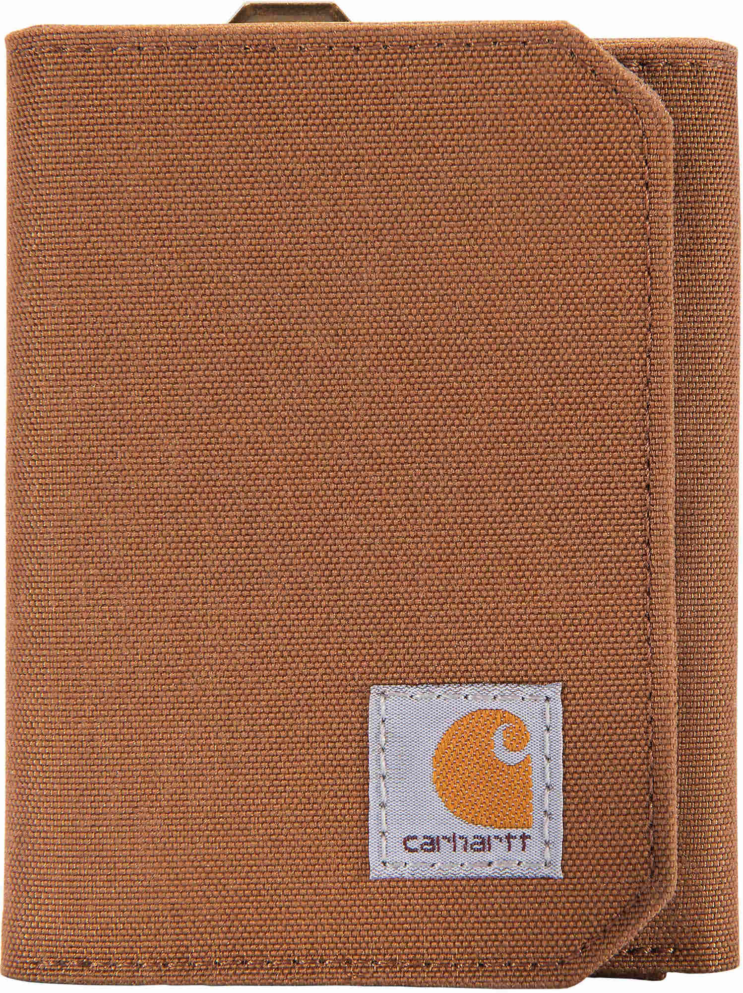 Carhartt Duck Trifold Wallet brown Figure 1