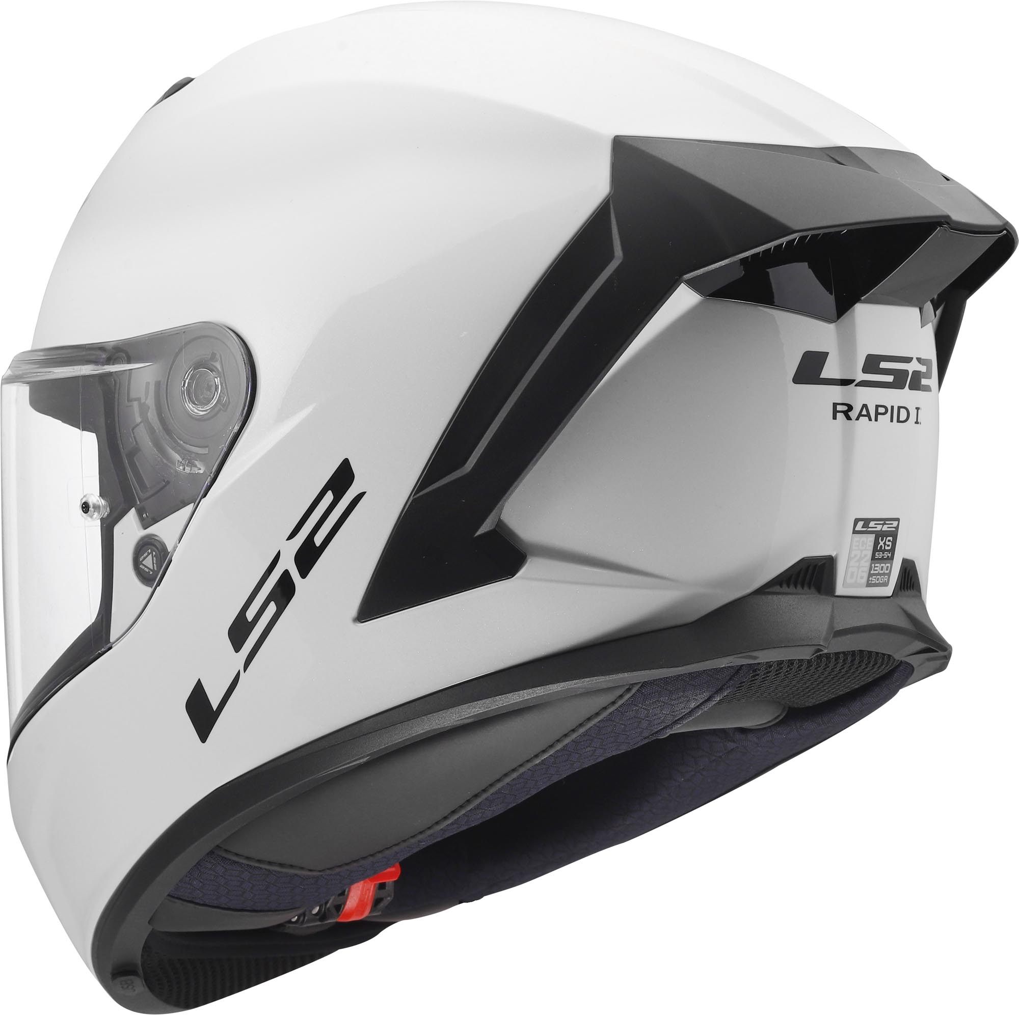LS2 FF820 Rapid III Kask biały M (57/58) Rysunek 3