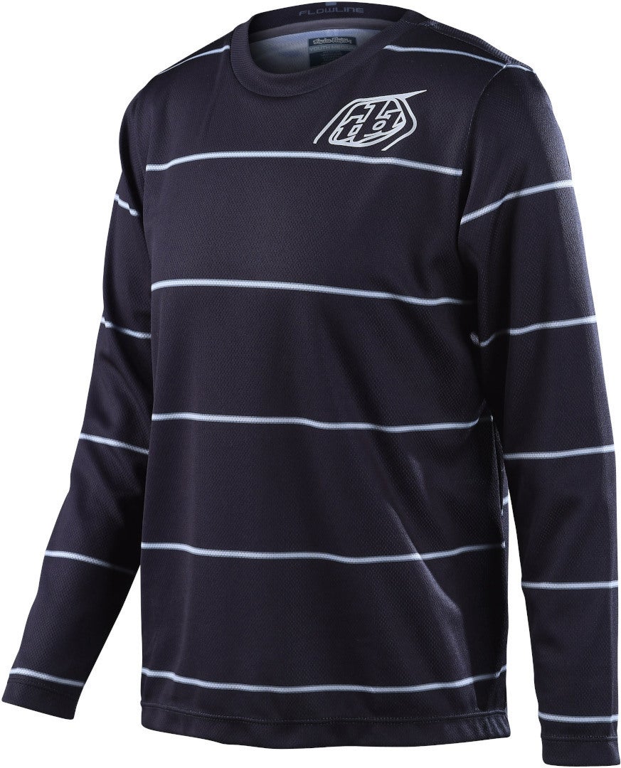 Troy Lee Designs Flowline Revert Молодежный длиннорукий велосипедный джерси чёрно-белый M Рисунок 1