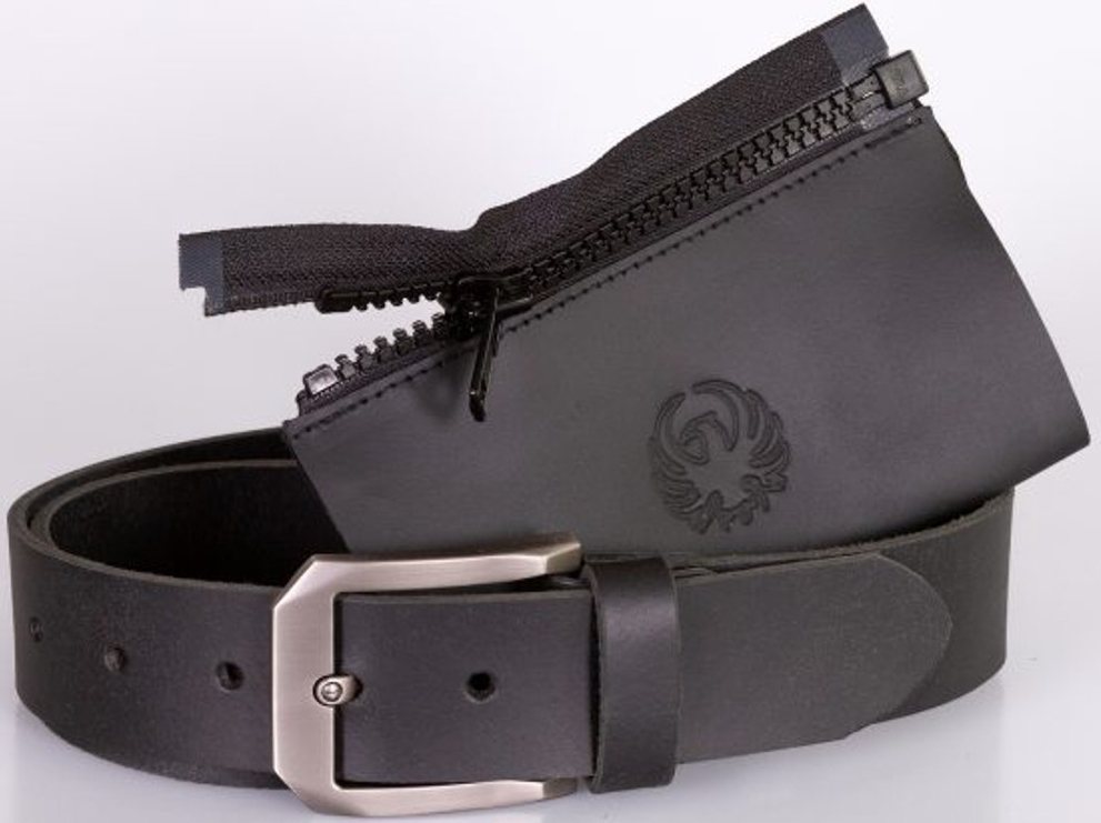 Merlin Leather Connecting Belt black 38/40 Figure 2