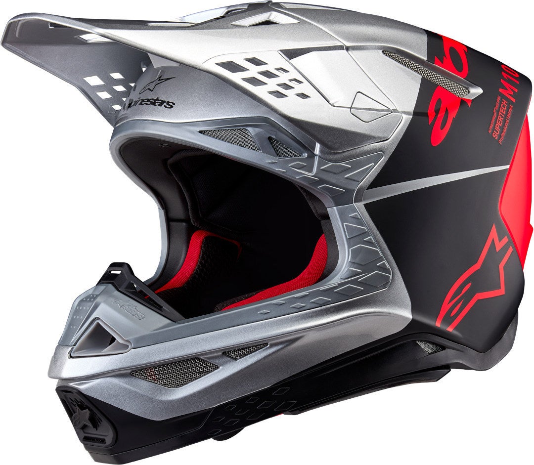Alpinestars Supertech S-M10 Flood 2024 Motocross Helmet-image-755688011