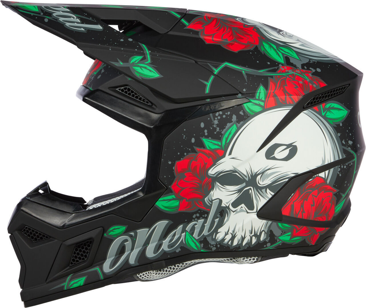 Oneal 3SRS Melancia cască multicoloră de motocross S (55/56) Figura 3