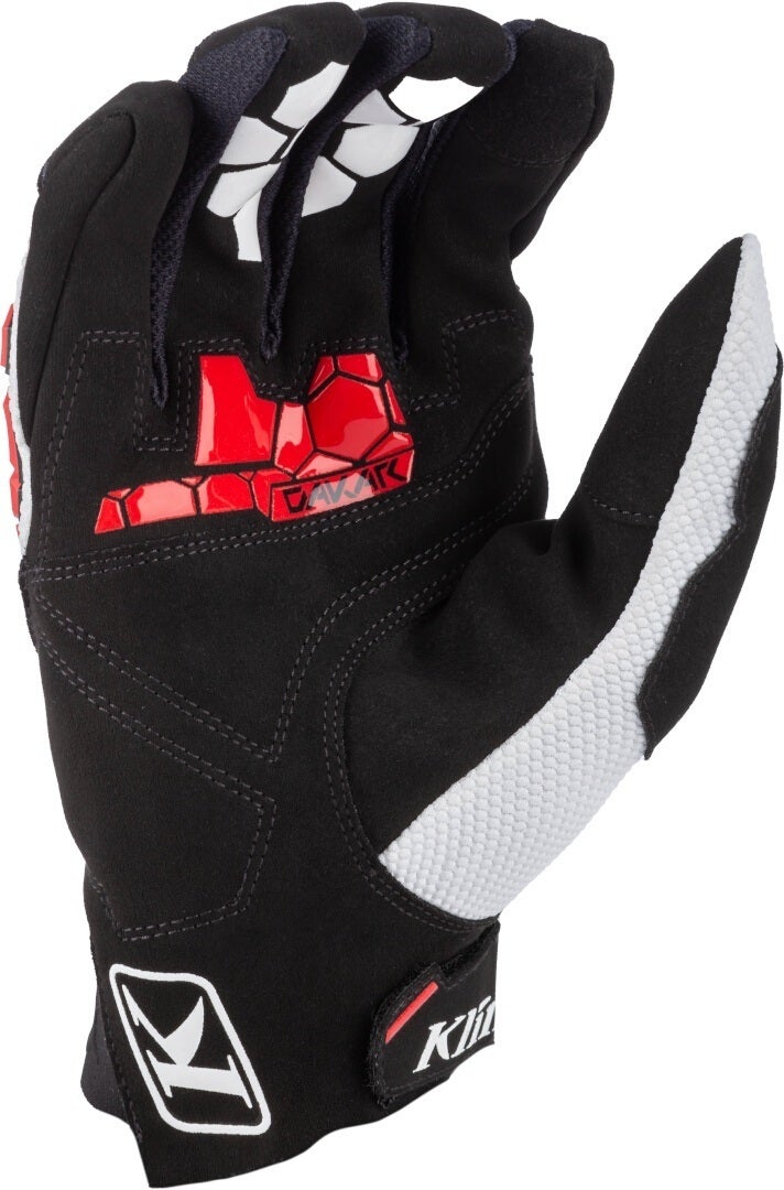 Klim Dakar Motocross handsker hvid/sort M Figur 2