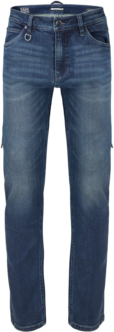 Spidi J-Fit Superslim Motorcykel Textil Byxor Mörkblå 30/34 Figur 1