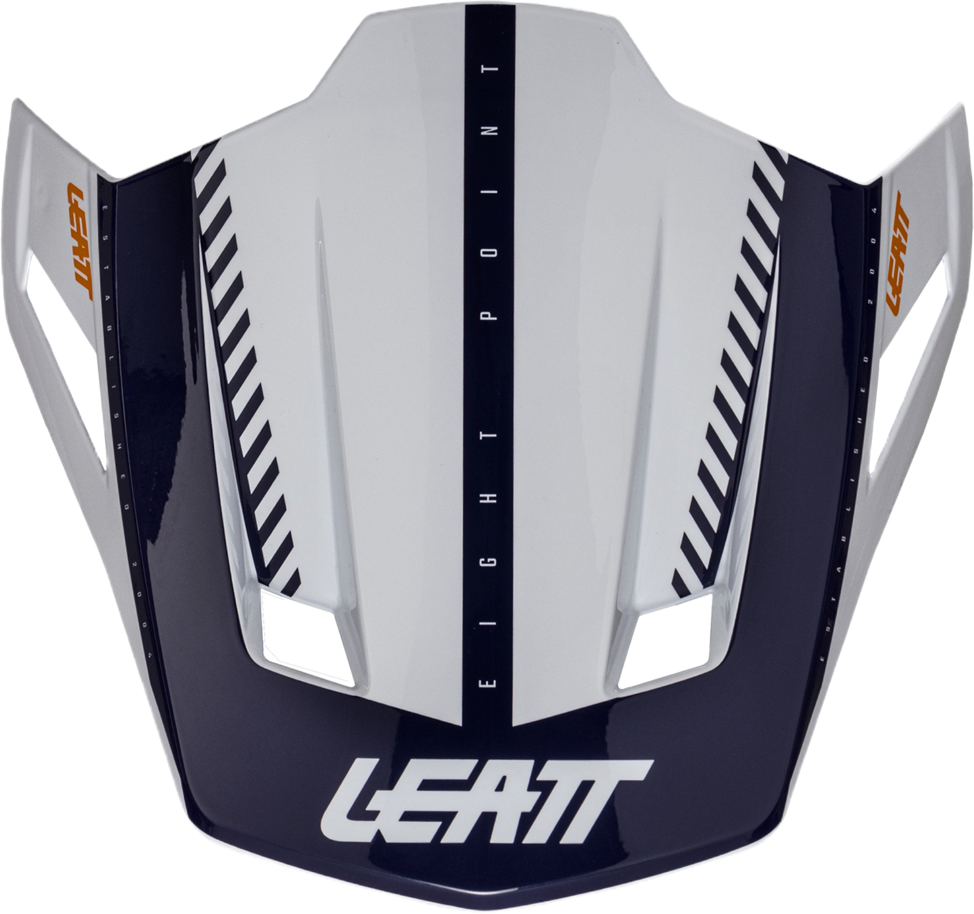 Leatt 8.5 V26 Motocrosshjälm med skyddsglasögon vit/blå/orange S (55/56) Figur 9