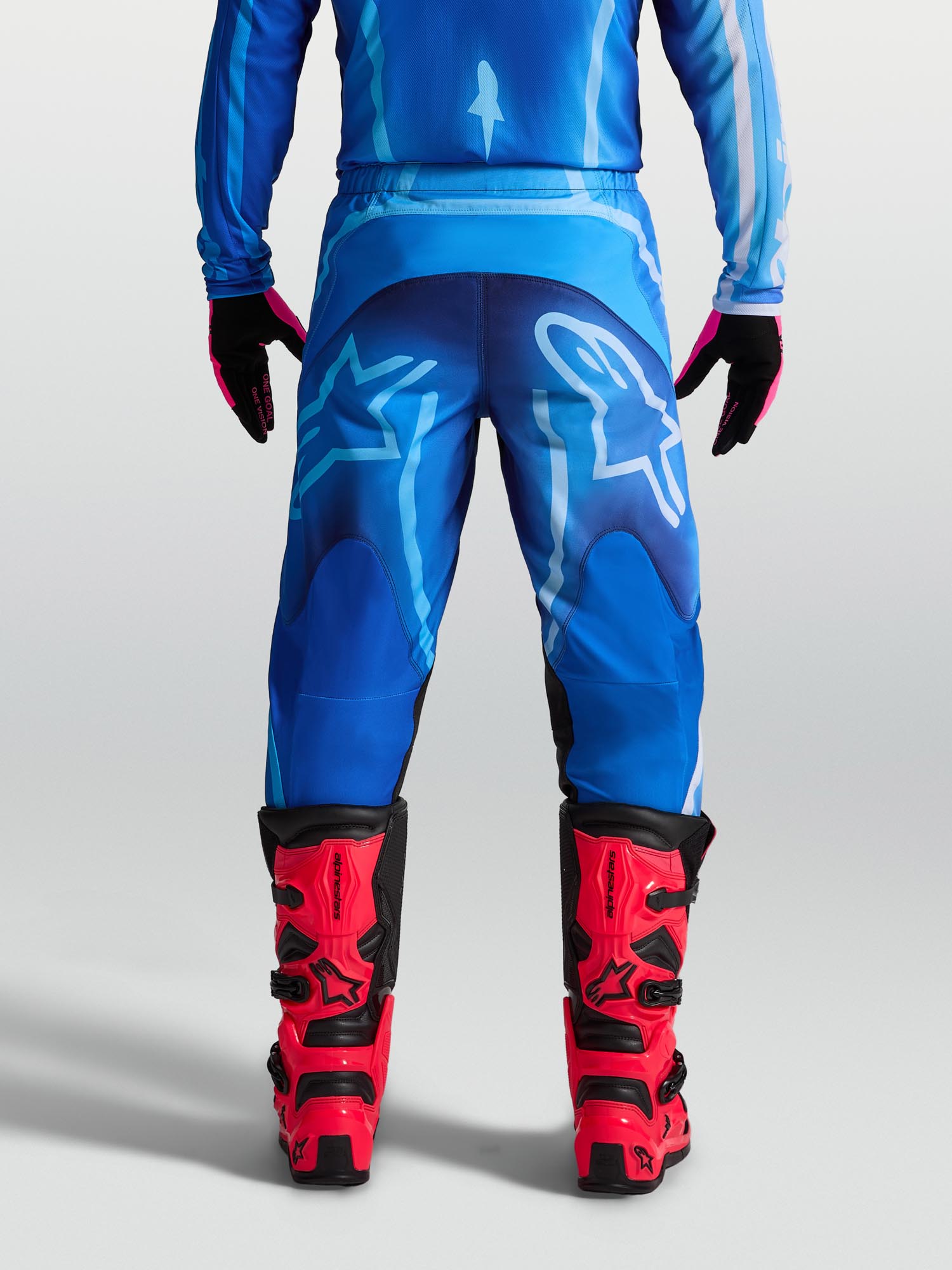 Alpinestars Fluid Kepler Motocross Pants blue/light blue 32 Figure 8