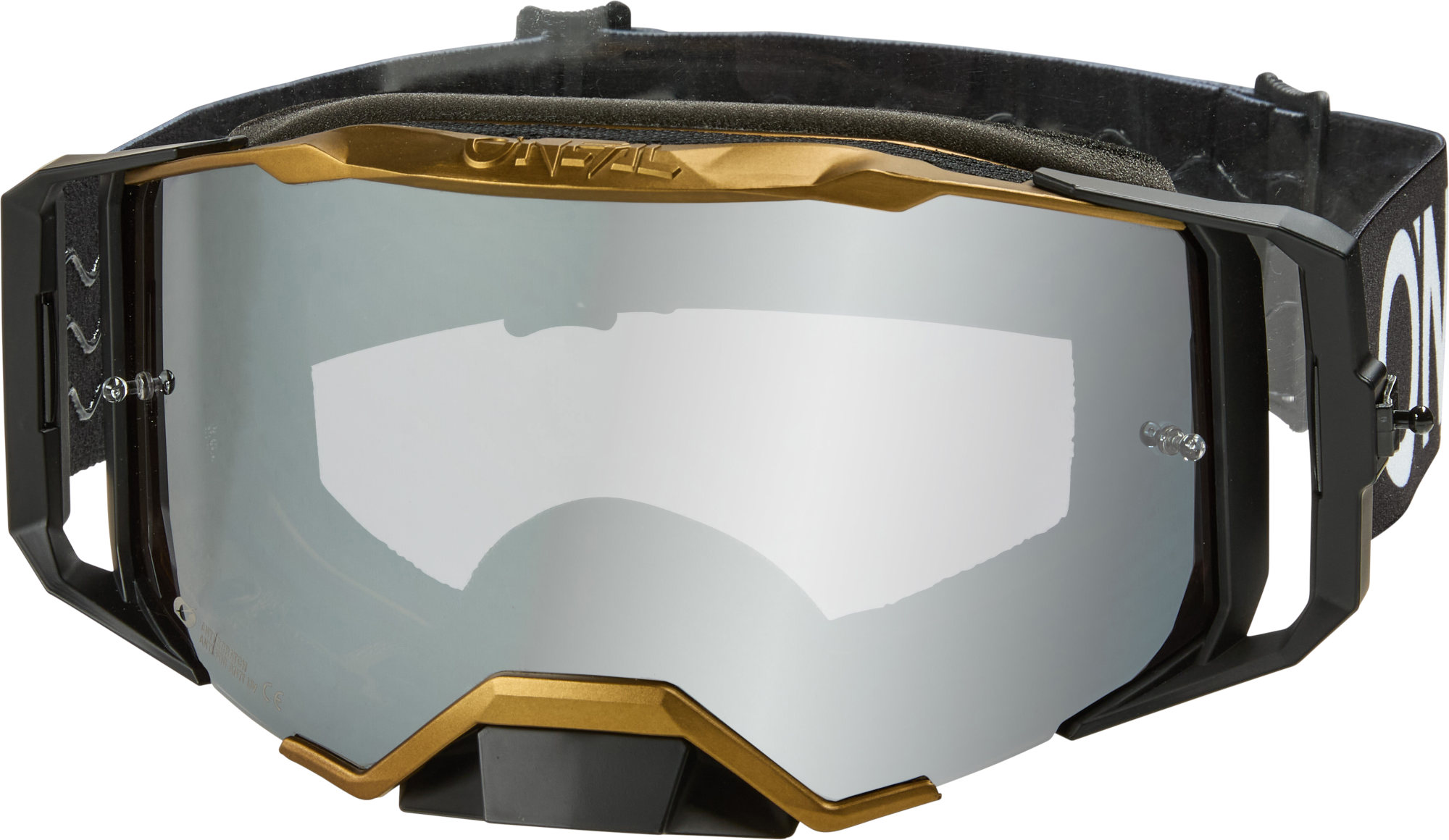 Oneal B-33 HEXA Radium Ochelari de motocross Negru/Auriu Figura 4