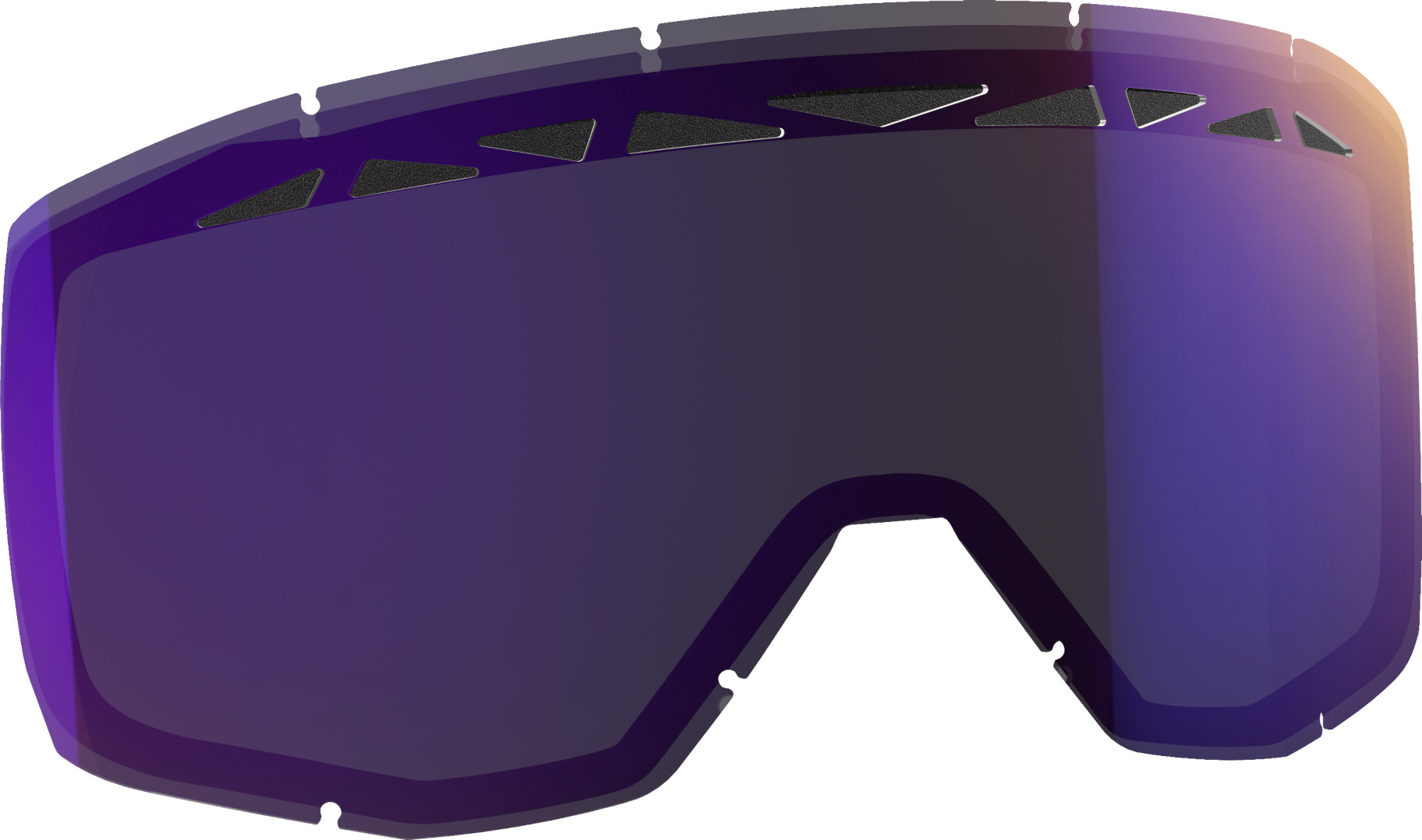 Scott Primal/Hustle/Tyrant/Split ACS Enhancer Snow Cross Lentilă de înlocuire mov oglindit Figura 1