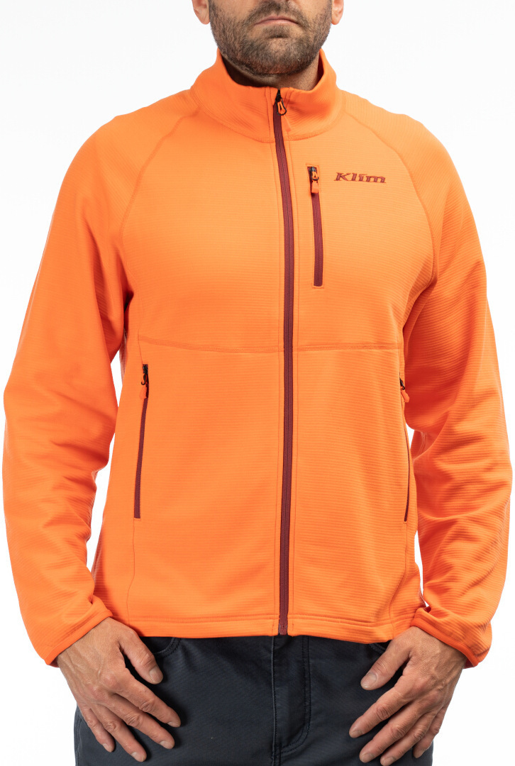 Klim Highline Fleece Jacka Apelsin XL Figur 4