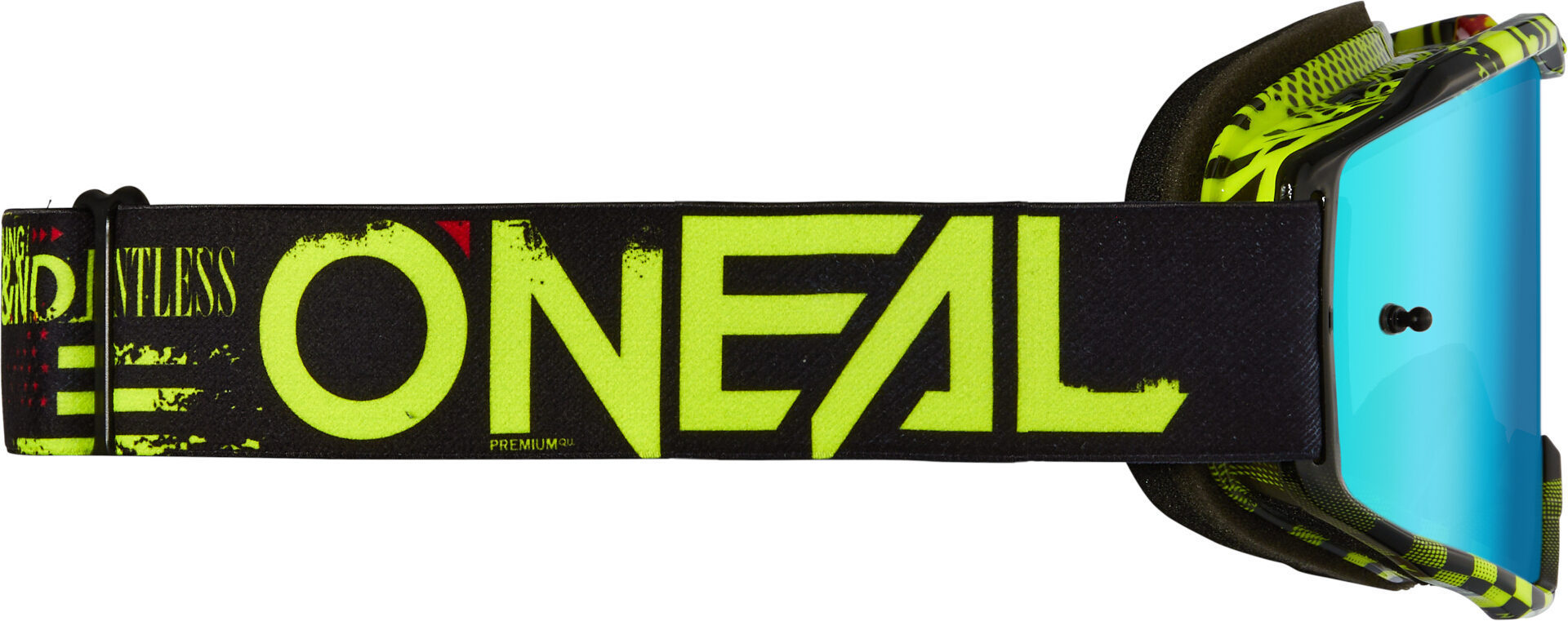Oneal B-10 Attack Ochelari de motocross negru/galben-neon Figura 2