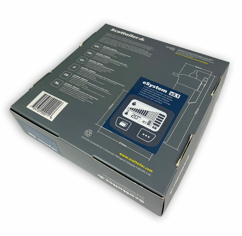 SCOTTOILER eSystem 3.1 Uleior de lanț + Lubrifiant albastru standard Figura 6