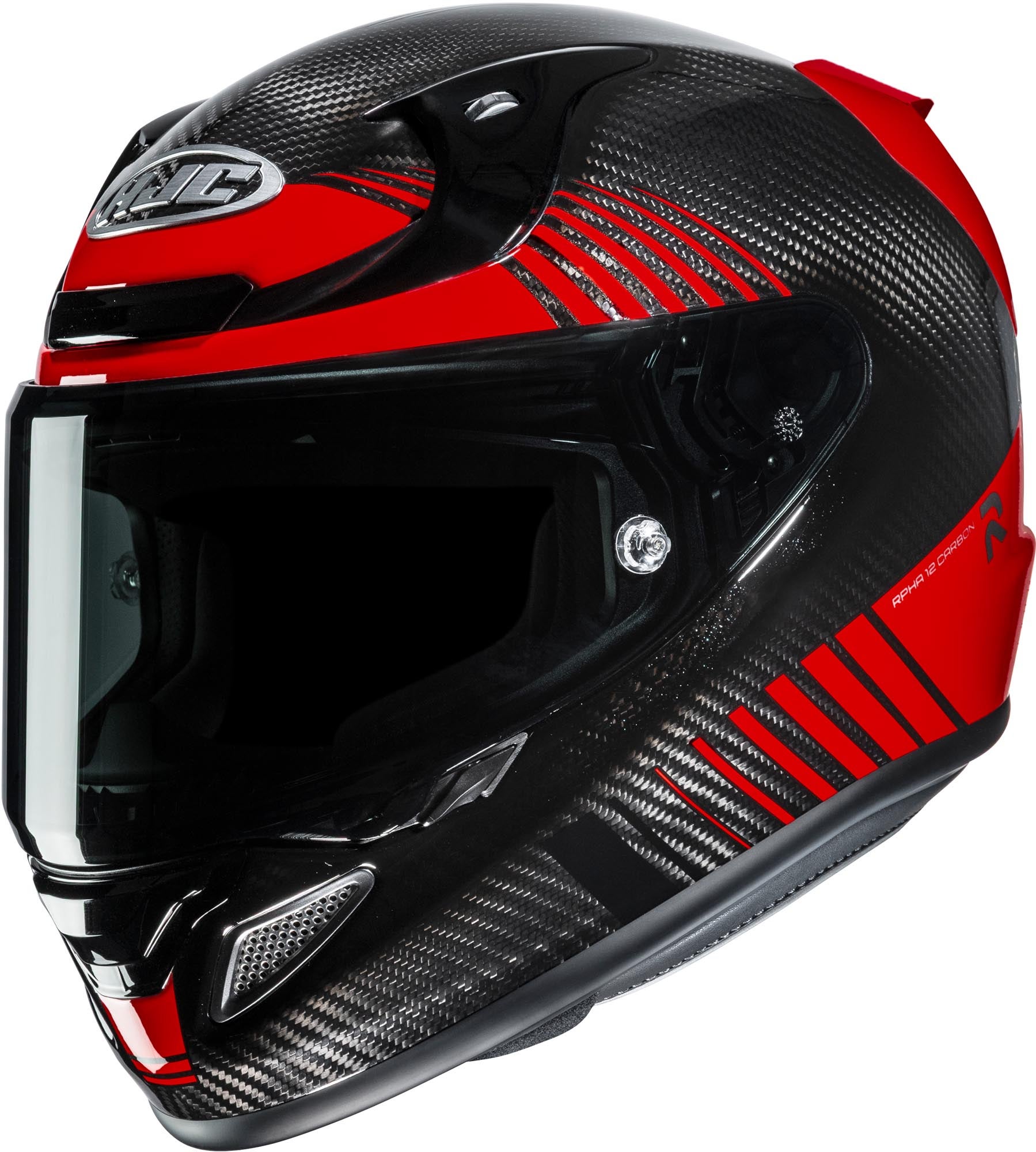 HJC RPHA 12 Carbon Tovin Casco negro/rojo S (55/56) Figura 1