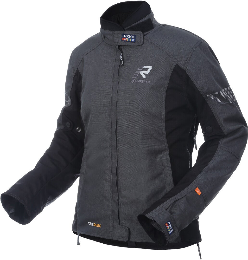 Rukka Start-R Jaqueta Têxtil de Motocicleta Feminina antracito/preto 40 Figura 1