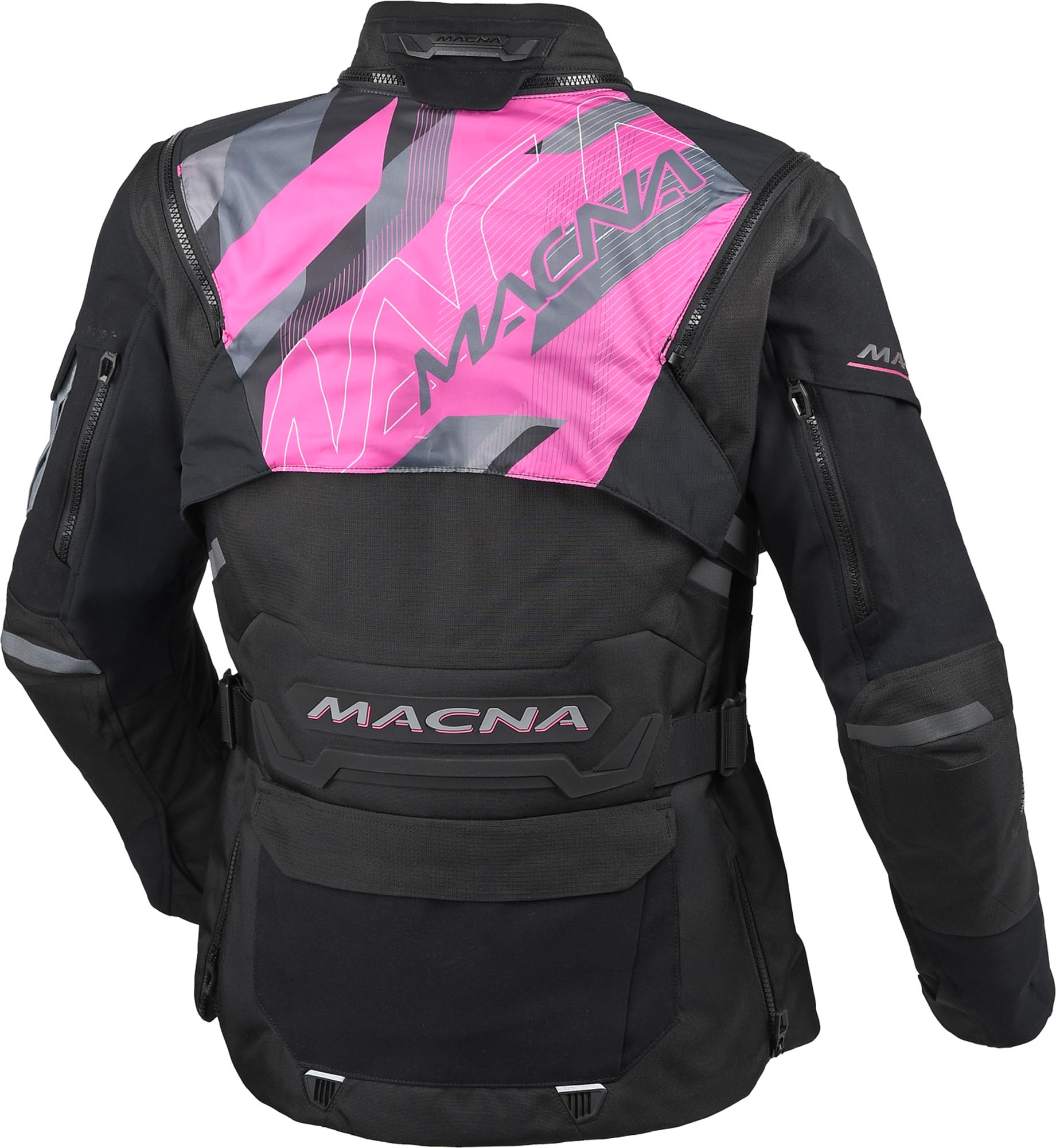 Macna Flexodus Giacca tessile impermeabile per motociclette nero XS Figura 6