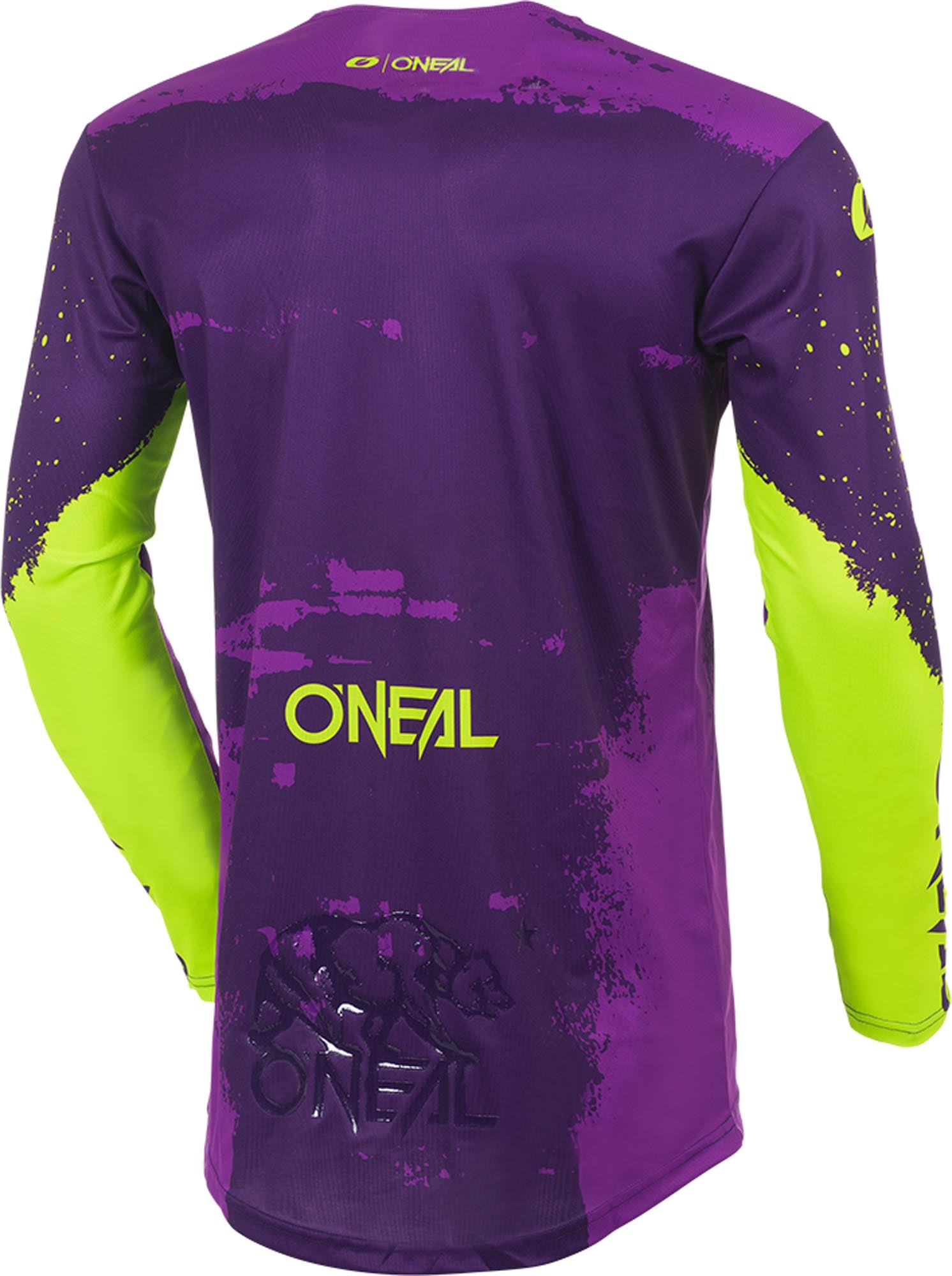Oneal Mayhem Paint V.27 Maglia Motocross viola/giallo L Figura 2
