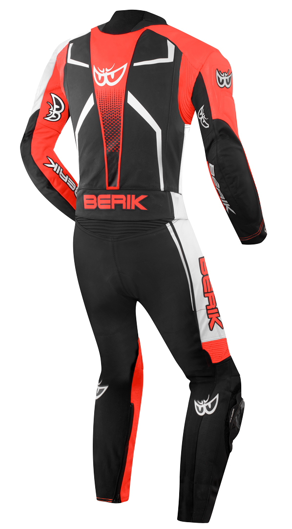 Berik XR-Ace Evo perforated 2-Piece Motorcycle Leather Suit black/red/white 60 Figure 2