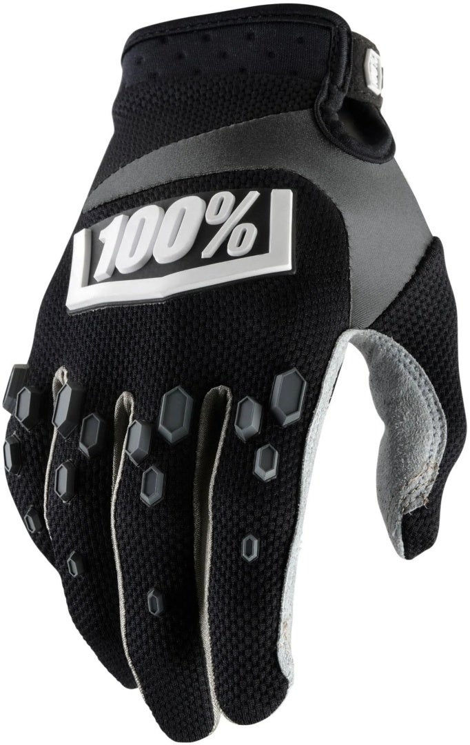 100% Airmatic Hexa Motocross handsker Sort 2XL Figur 1