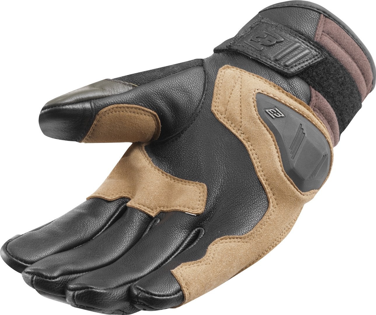 Bogotto Zello perforated Motorcycle Gloves brown/beige/green XL Figure 2