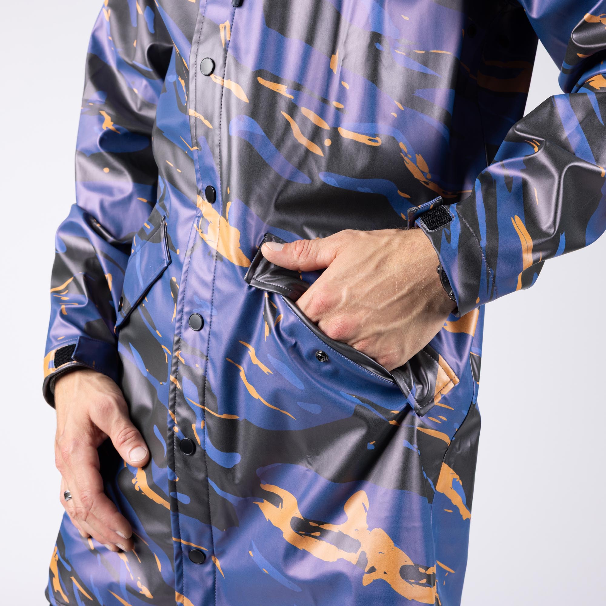 IXS AW 1.0 vandtæt tekstilparka lilla M Figur 7
