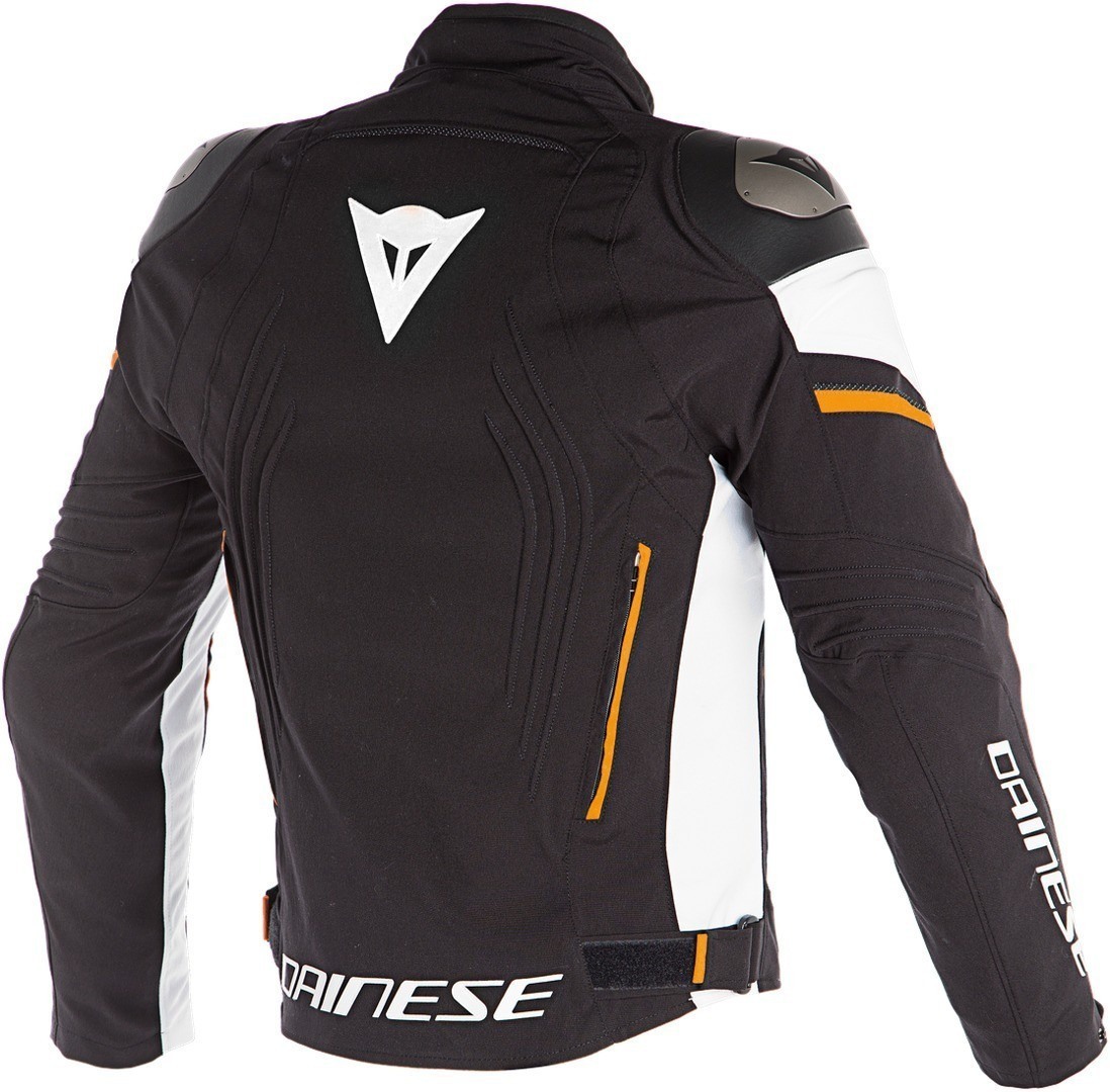 Dainese Racing 3 D-Dry Motorcycle Textile Jacket black/blue/orange 62 Figure 2