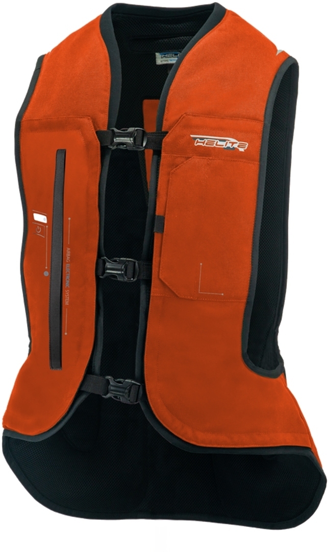 Helite e-Turtle Airbag Weste orange L-L Abbildung 1