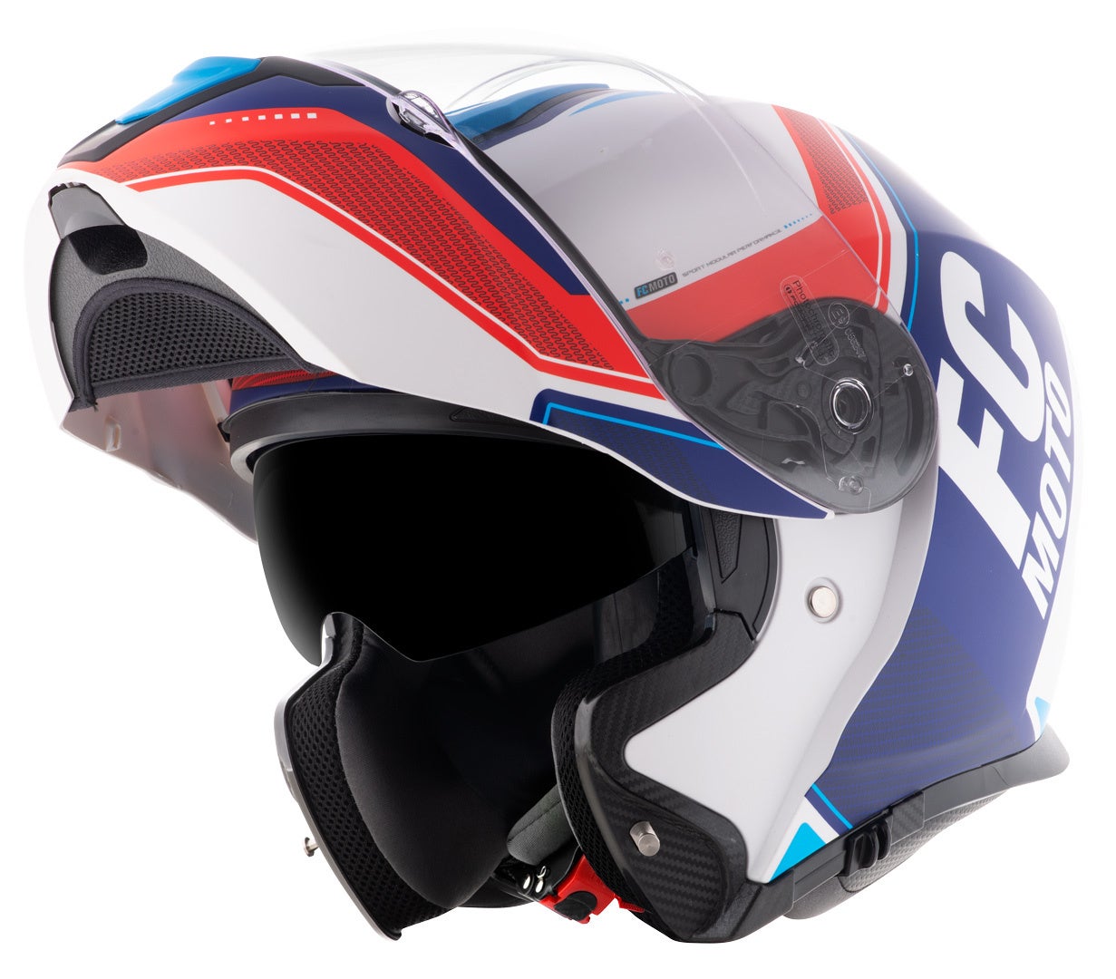 FC-Moto Novo Circuit Helmet blue/red/white L (59/60) Figure 2