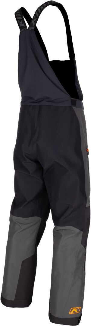 Klim Tomahawk Snowmobil Latzhose schwarz/grau/orange Kurz XXL Abbildung 2