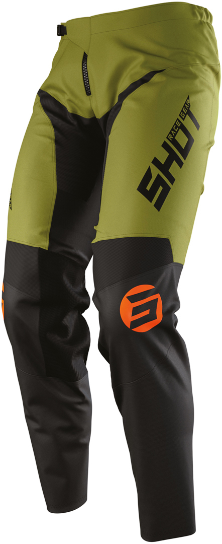 Shot Devo Storm Pantaloni Motocross nero/verde 44 Figura 1