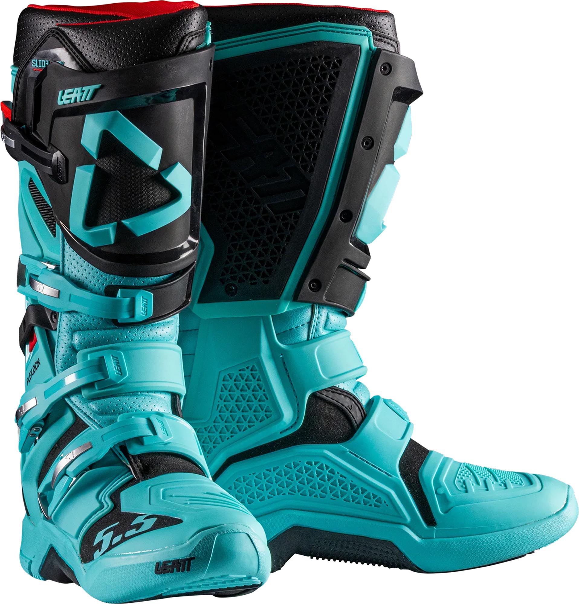 Leatt 5.5 FlexLock Botas de Motocross verde/azul 42 Figura 4