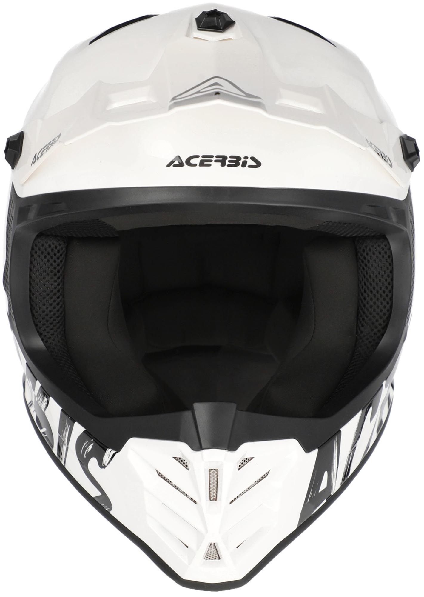 Acerbis Profile White Ungdomsmotocrosshjälm Y/XL (53/54) Figur 4