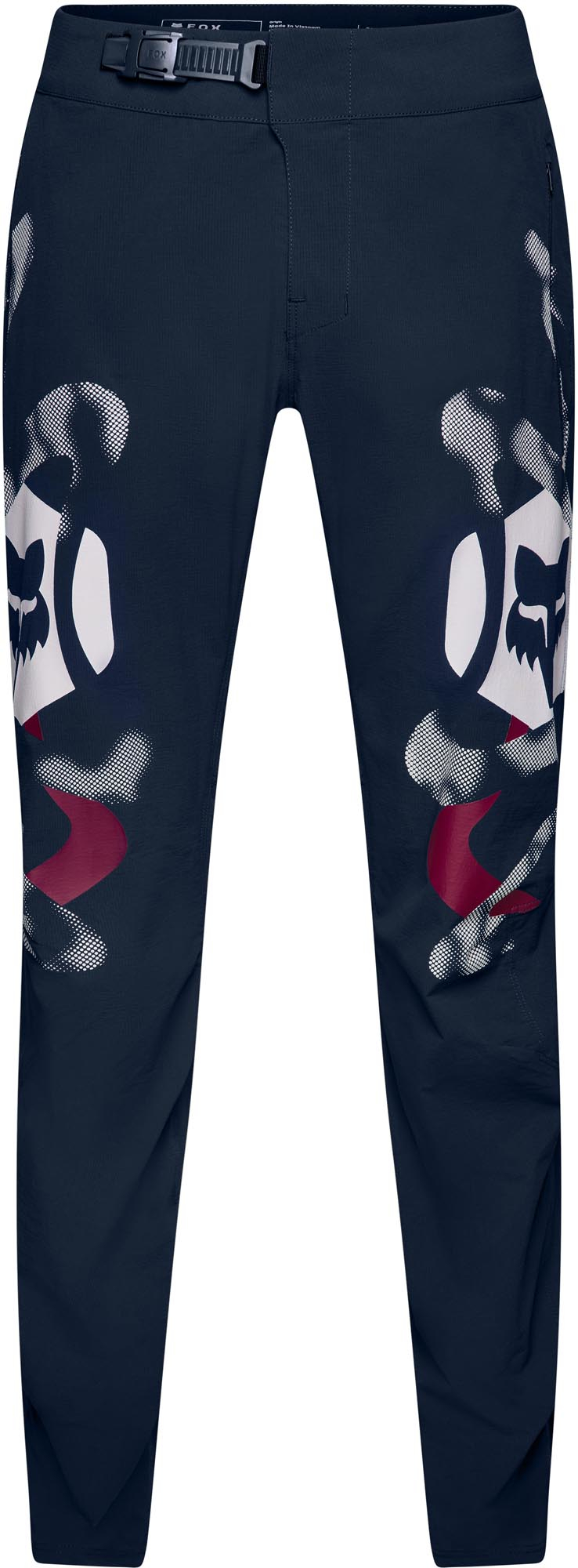FOX Ranger Tactile Calça de bicicleta branco/azul 32 Figura 1