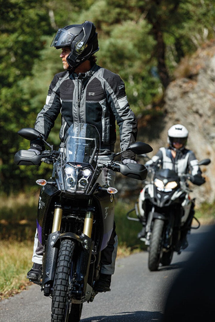 Richa Airstream-X waterproof Motorcycle Textile Jacket grey/black M Figure 5