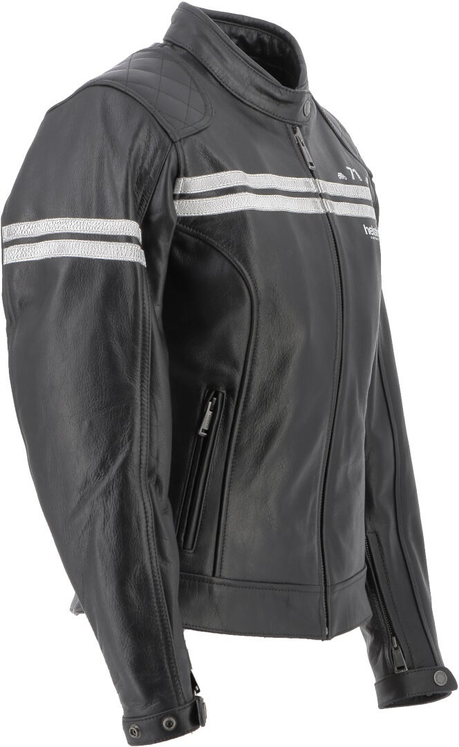 Helstons Chica Buffalo Damen Motorrad Lederjacke schwarz XL Abbildung 2