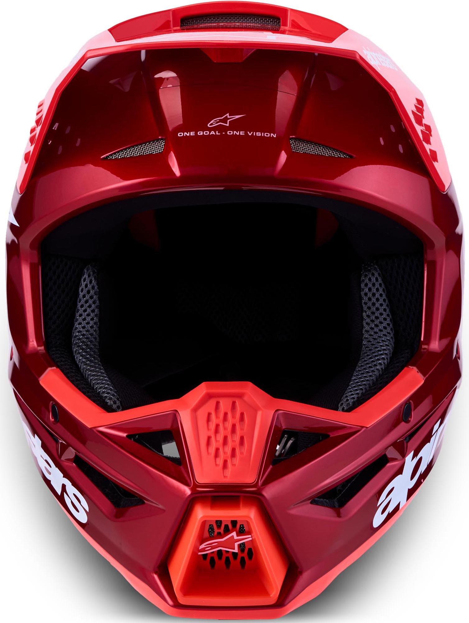 Alpinestars S-M3 Radium Motorcross helm rood/wit L (59/60) Figuur 2