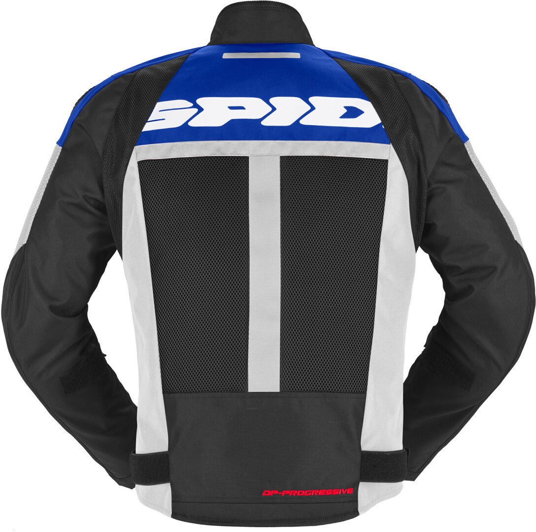 Spidi Progressive Net H2Out Motorcycle Textile Jacket white/blue L Figure 2