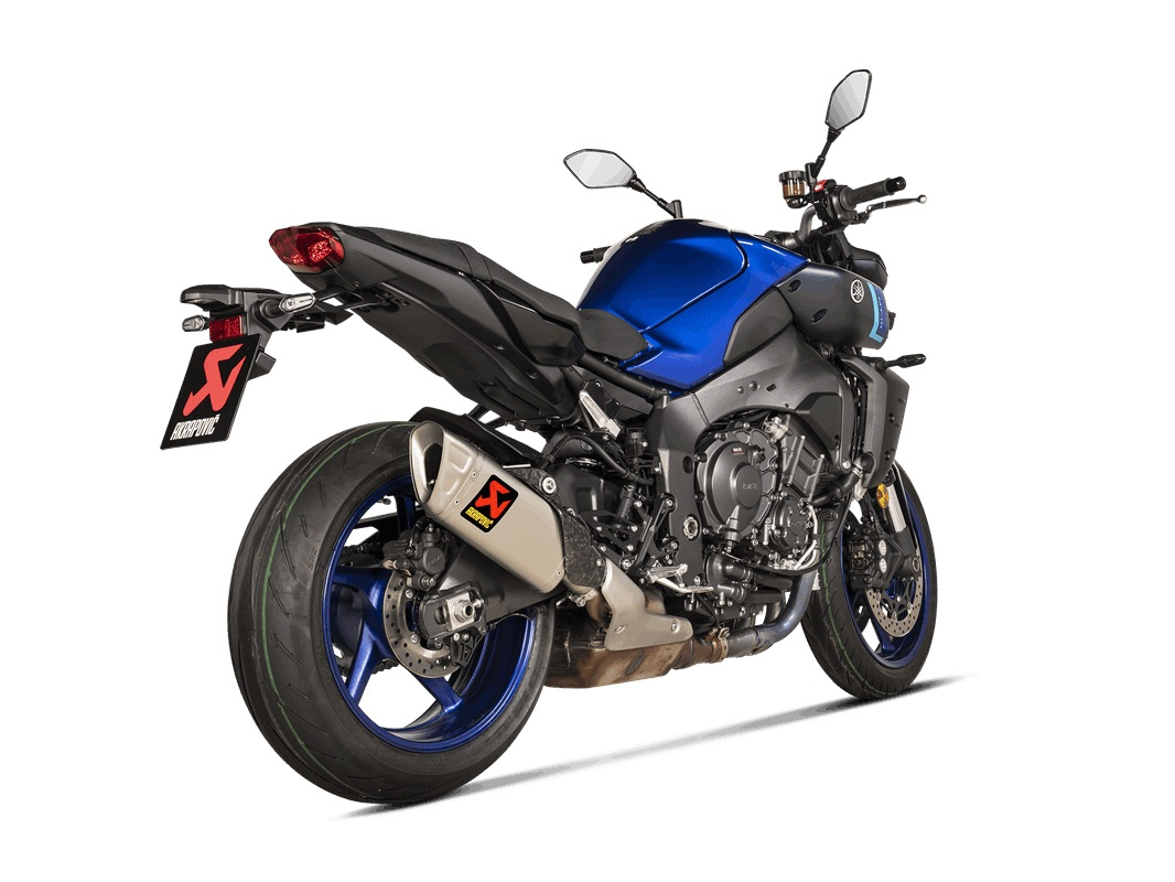 Akrapovic Slip-On Line Bakre ljuddämpare i titan Figur 3