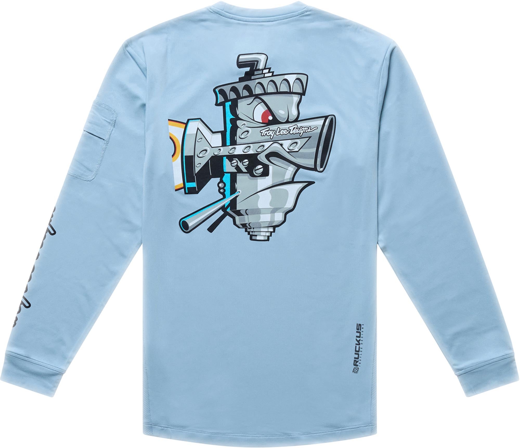 Troy Lee Designs Ruckus Ride Carbs Молодежная велосипедная майка YM Рисунок 2