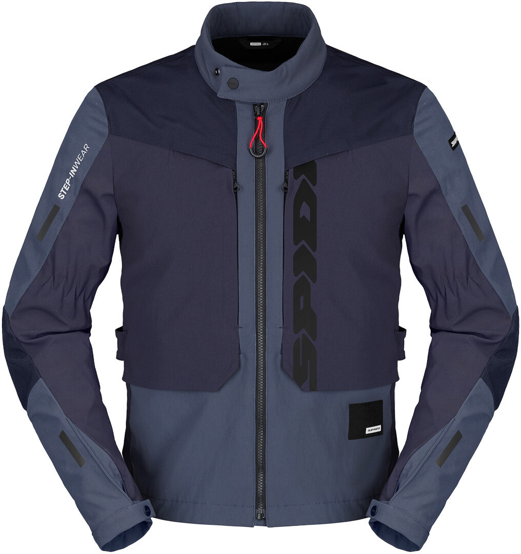 Spidi Terran Tex Motorcycle Textile Jacket blue M Figure 1