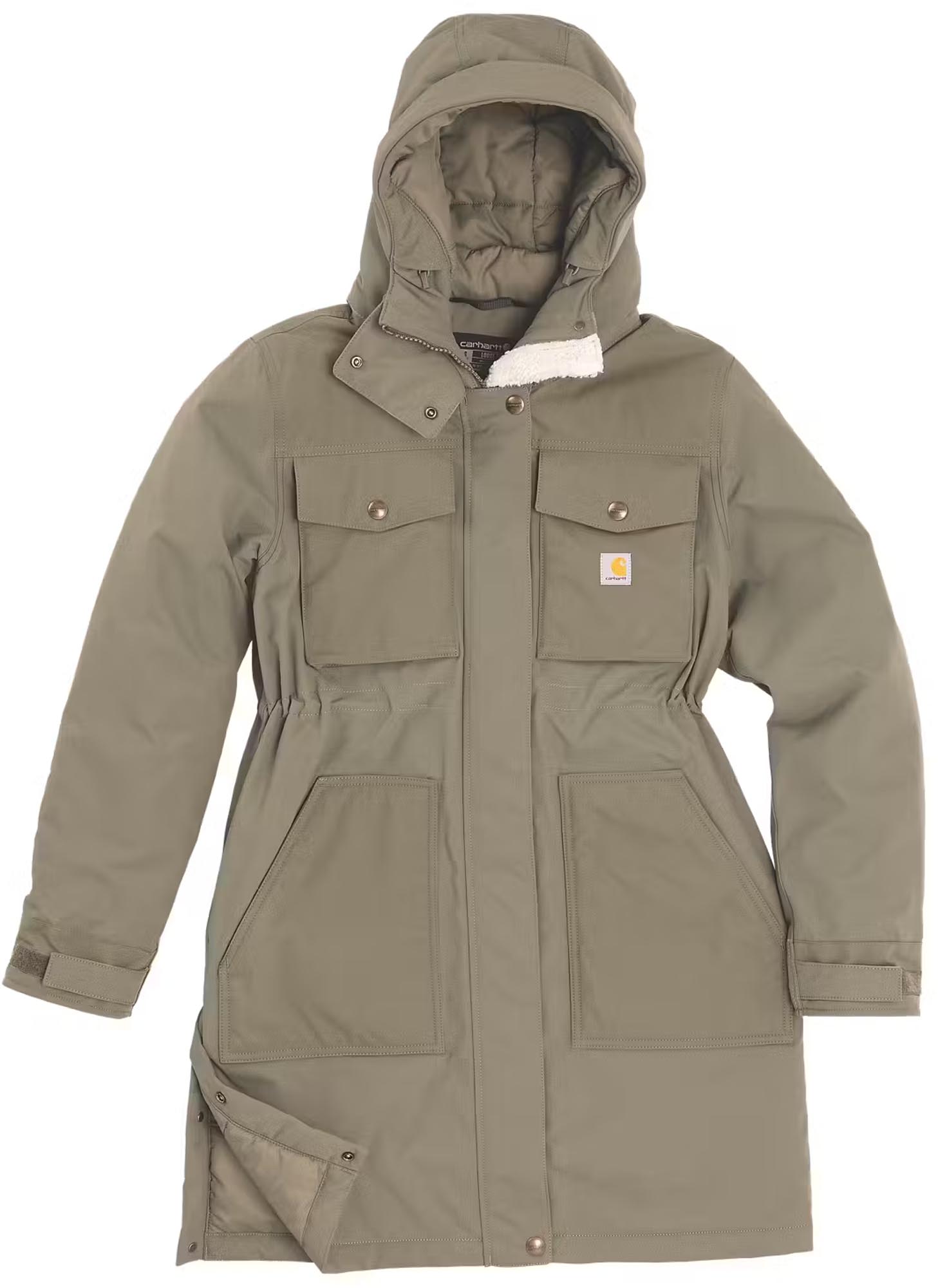 Carhartt Great Lands Parka pour dames olive/vert M Figure 1
