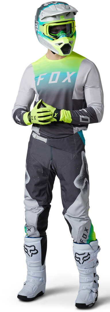 FOX 360 Horyzn Motocross Jersey hellgrau XXL Abbildung 4