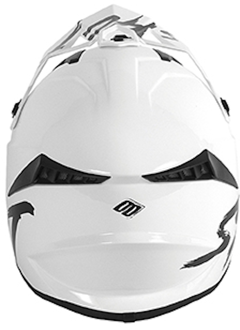Shot Lite Solid Casco de Motocross Blanco L (59/60) Figura 3