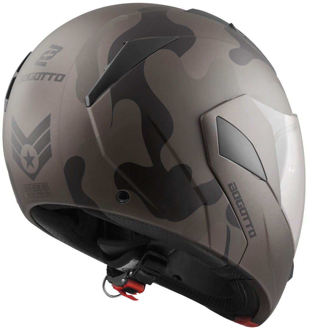Bogotto V280 Camo Casco marrone L Figura 3
