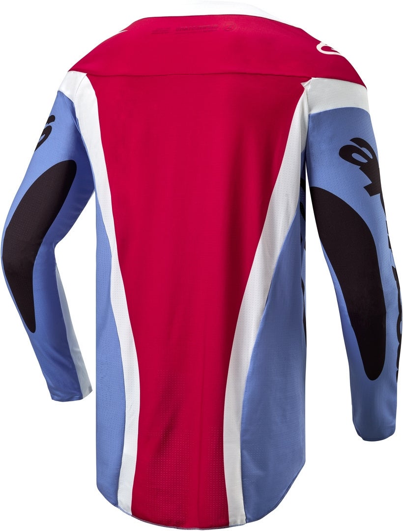 Alpinestars Techstar Ocuri Motocross Jersey hellblau/weiß L Abbildung 2