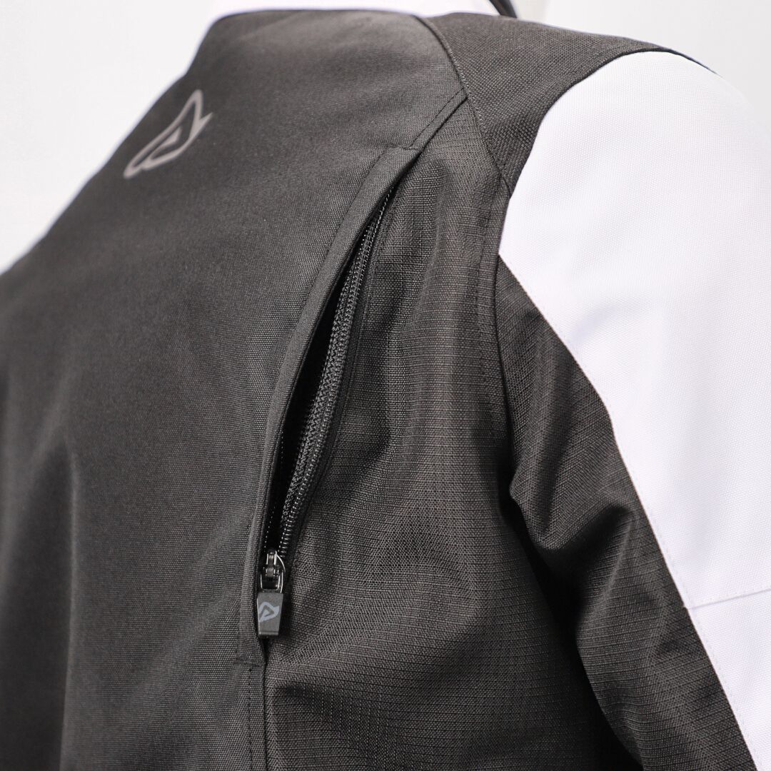 Acerbis X-Street Damen Motorrad Textiljacke schwarz/weiß/pink M Abbildung 3
