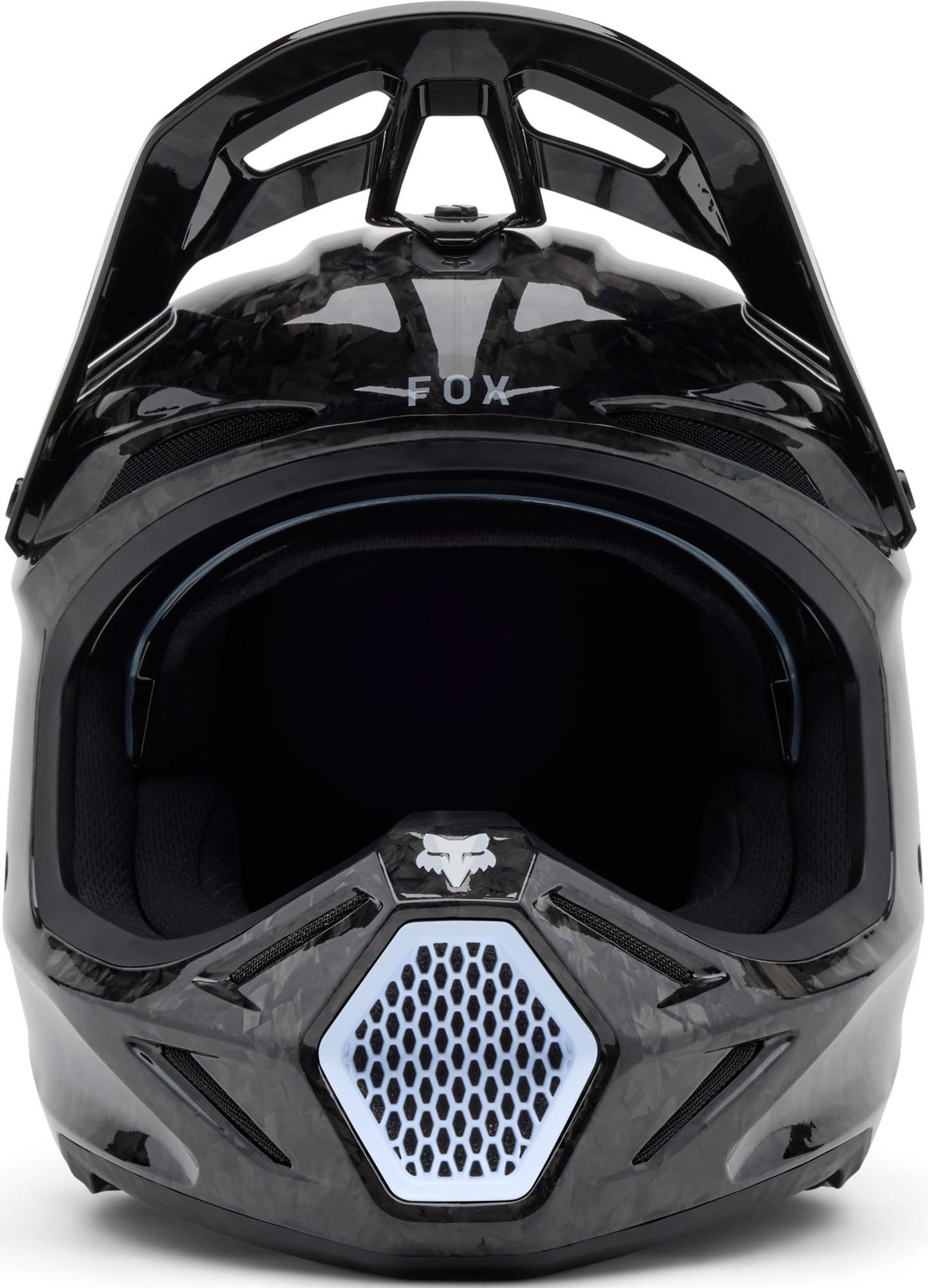 FOX V3 RS Carbon Solid MIPS Motokrosová přilba černá L (59/60) Obrázek 3