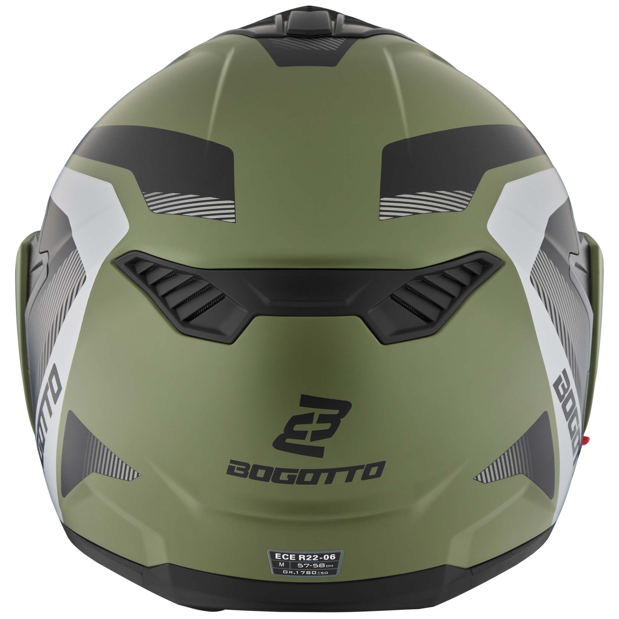 Bogotto FS-X600 Atyr Limited Edition Hjälm Militärgrön Matt XL Figur 7