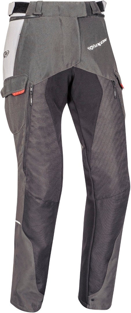 Ixon Eddas Damer Motorcykel Tekstil Bukser sort/grå M Figur 1